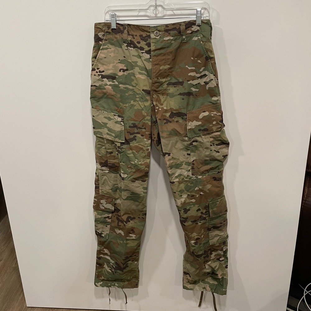 Army Combat Uniform ACU Pants Camouflage‎ MultiCam Insect Repellent Men Small